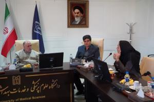 بازدید مدیرکل سلامت روان وزارت بهداشت از برنامه‌های دانشگاه علوم پزشکی تبریز