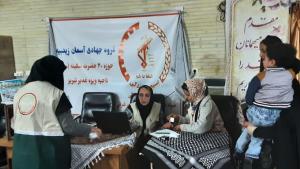 ارائه خدمات درمانی رایگان بسیج جامعه پزشکی در محله باغمیشه تبریز