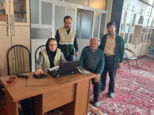 ارائه خدمات درمانی رایگان بسیج جامعه پزشکی در محله منبع آب تبریز