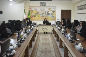 برگزاری جلسه آموزشی «سلامت بانوان شاغل» در سازمان جهاد کشاورزی استان  