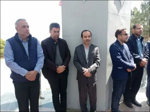 غبارروبی مزار شهدای گمنام دانشگاه علوم پزشکی تبریز به مناسبت سالروز آزادسازی خرمشهر