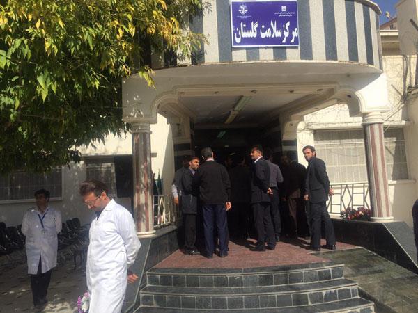 افتتاح مرکز جامع سلامت گلستان در زندان تبریز با حضور دکتر هاشمی وزیر بهداشت 