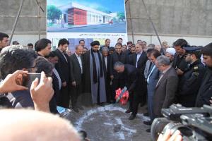 کلنگ‌زنی مرکز کانون دوستدار سالمند توسط "سید حسن قاضی‌زاده هاشمی"