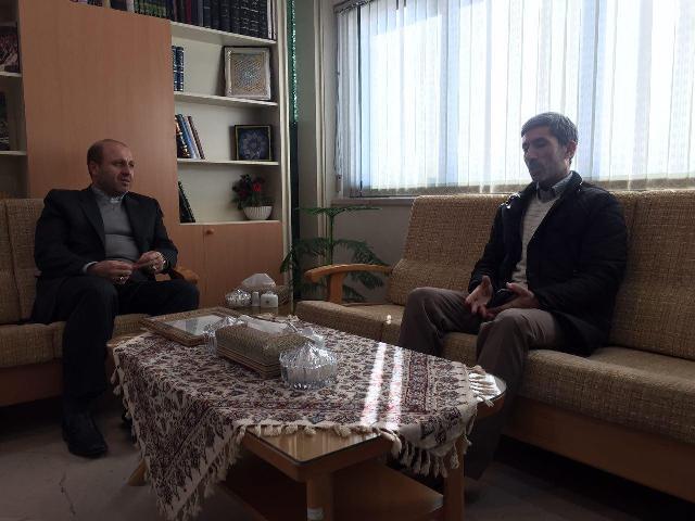 دیدار رئیس مرکز بهداشت استان با مدیر کل صدا و سیمای مرکز آذربایجان شرقی