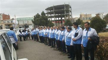 اجرای مانور بهداشت محیط در پانزدهمین روز برنامه سلامت نوروزی