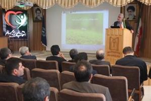 در همایش کشوری کاهش خطر بلایا، مدیرکل مدیریت بحران آذربایجان شرقی