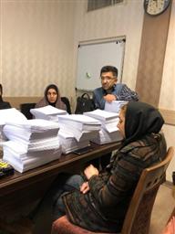 جلسه مطالعه ارزشیابی نظام نامه خدمات سلامت روانی اجتماعی شهرستانهای اسکو-آذرشهر 