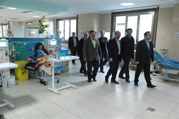 بازدید معاون بهداشت وزیر از پروژه های عمرانی معاونت بهداشت دانشگاه علوم پزشکی تبریز