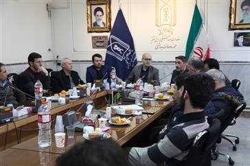 نشست مشترک مدیران کانونهای سازمان بسیج جامعه پزشکی با کانون قدس مرکز بهداشت استان