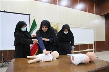 برگزاری کارگاه احیای پایه کودکان BLS-Basic Life Support