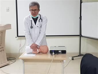  برگزاری کارگاه احیای پایه کودکان BLS-Basic Life Support