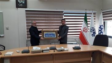 دیدار معاون بهداشت  دانشگاه علوم پزشکی تبریز با رئیس صدا و سیمای استان 