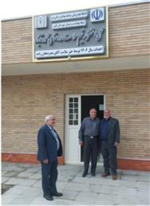 افتتاح خانه ویزیت تیم سیاری در روستای محمود آباد کلیبر