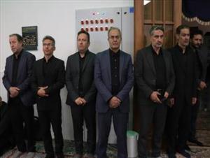 مراسم گرامیداشت شهدای خدمت و یادبود مدیر بازرسی دانشگاه