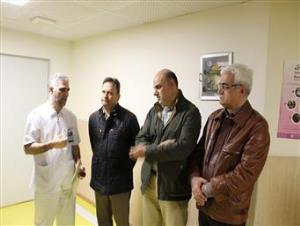 تقدیر مسئولین دانشگاه از شاغلین بخش های مراقبت نوزادان بیمارستان الزهرا(س) تبریز