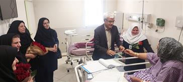 تقدیر از مادران باردار، شیرده و گرامیداشت تولد نوزادان در بیمارستان‌های الزهرا و طالقانی