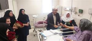 تقدیر از مادران باردار، شیرده و گرامیداشت تولد نوزادان در بیمارستان‌های الزهرا و طالقانی