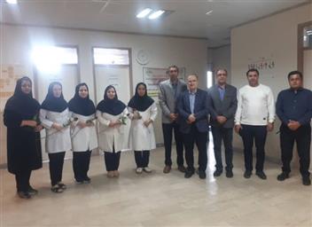 بازدید سرزده معاون بهداشت دانشگاه از مرکز جامع سلامت شماره ۲ شهرستان اهر