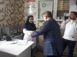 بازدید سرزده معاون بهداشت دانشگاه از مرکز جامع سلامت شماره ۲ شهرستان اهر