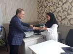 بازدید سرزده معاون بهداشت دانشگاه از مرکز جامع سلامت شماره ۲ شهرستان اهر
