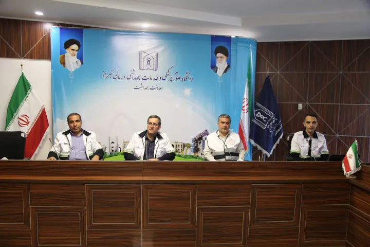 برگزاری مانوردورمیزی زلزله در معاونت بهداشت دانشگاه